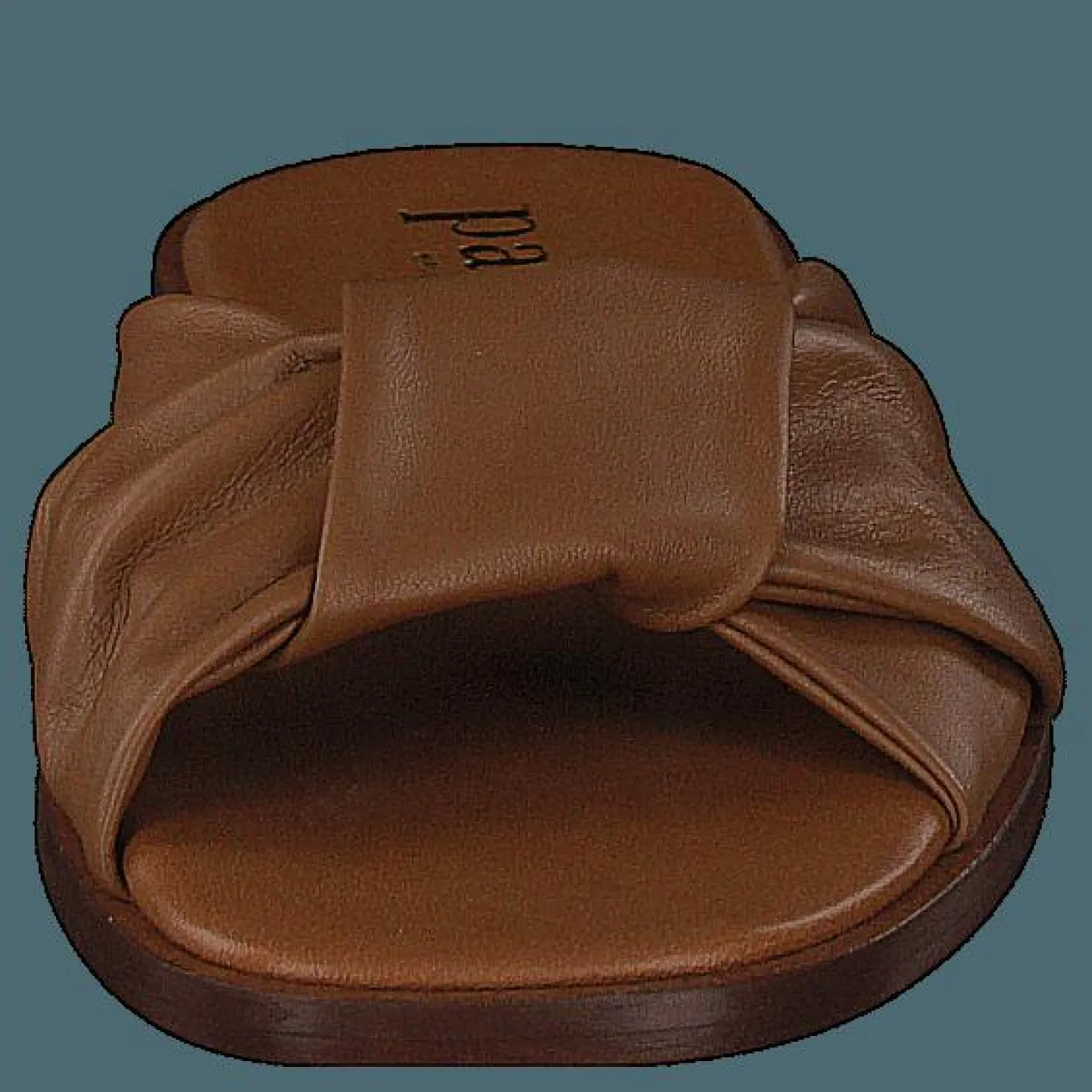 A Pair Knot Soft Sandal Cognac Brun Discount