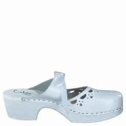 Calou Knyta White patent Vit Online