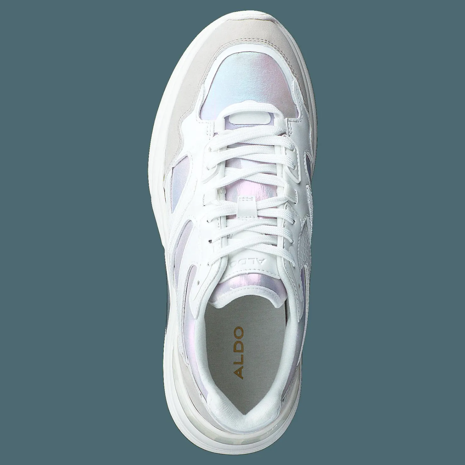 Aldo Koisa Metallic Multi Vit och Metallisk Clearance