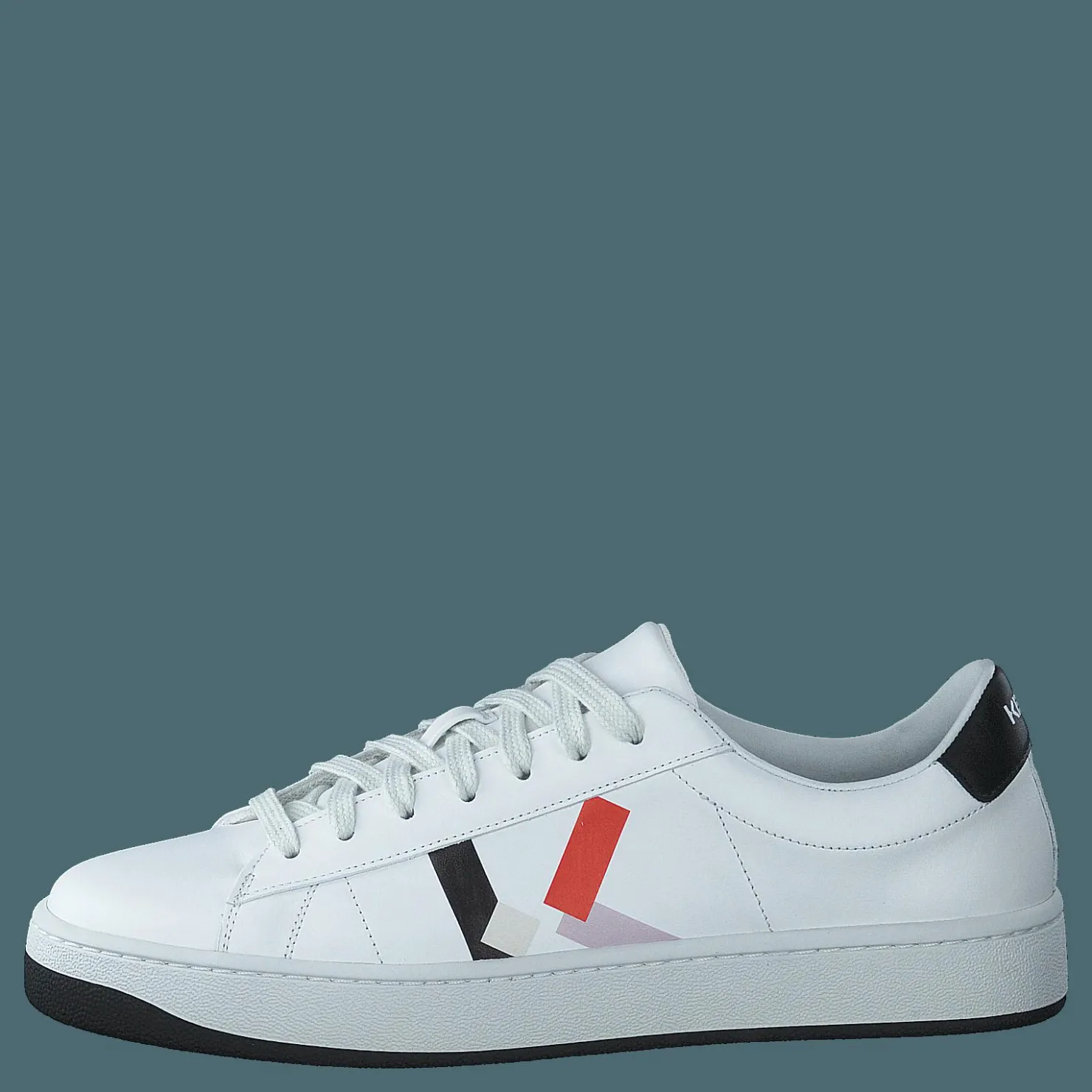 Kenzo Kourt Lace Up Sneakers Medium Red Blå