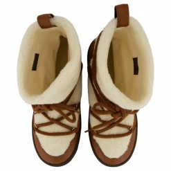 Tommy Hilfiger Lace-up Faux Shearling Snowboo Cognac Brown Brun Best