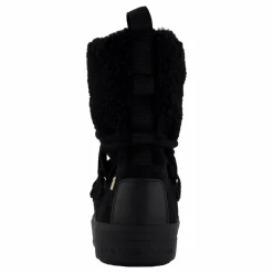 Tommy Hilfiger Lace-up Faux Shearling Snowboo Black Svart Clearance