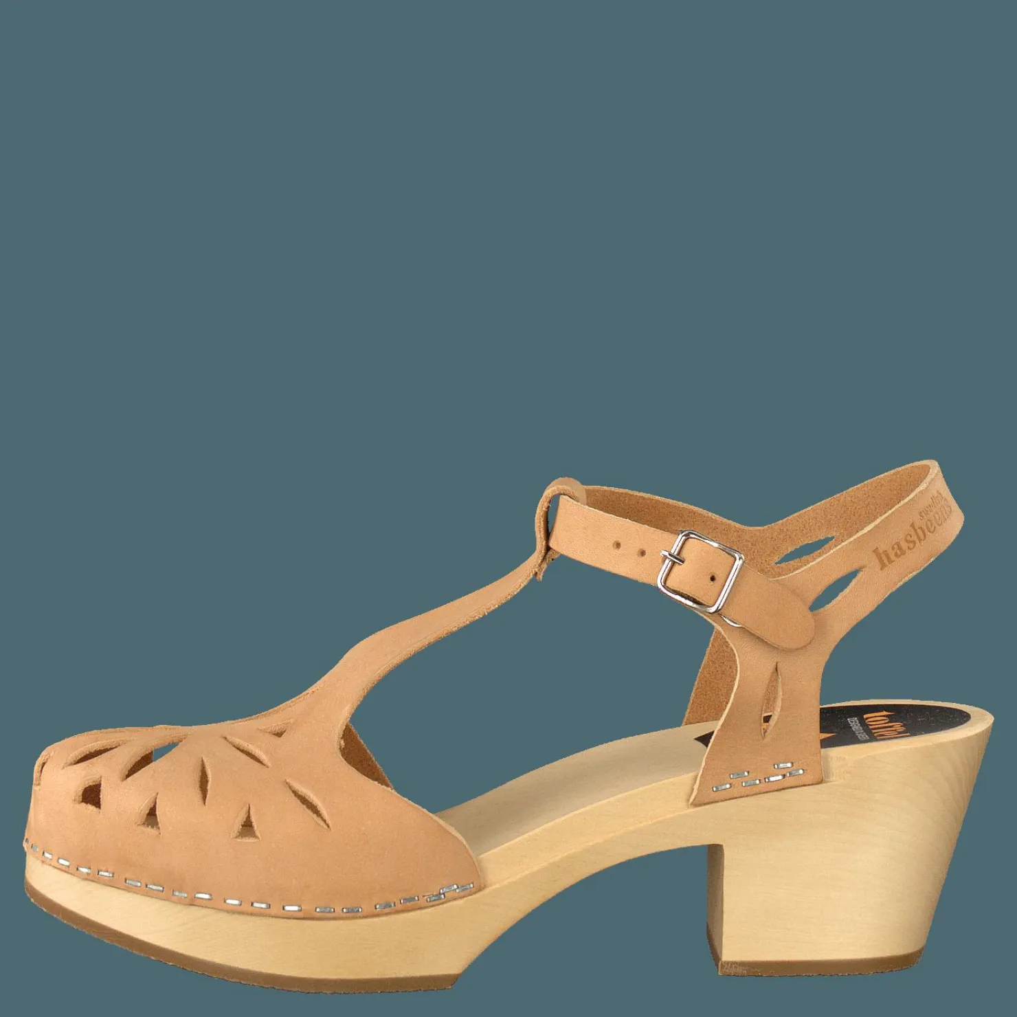 Swedish Hasbeens Lacy sandal nature Beige Sale