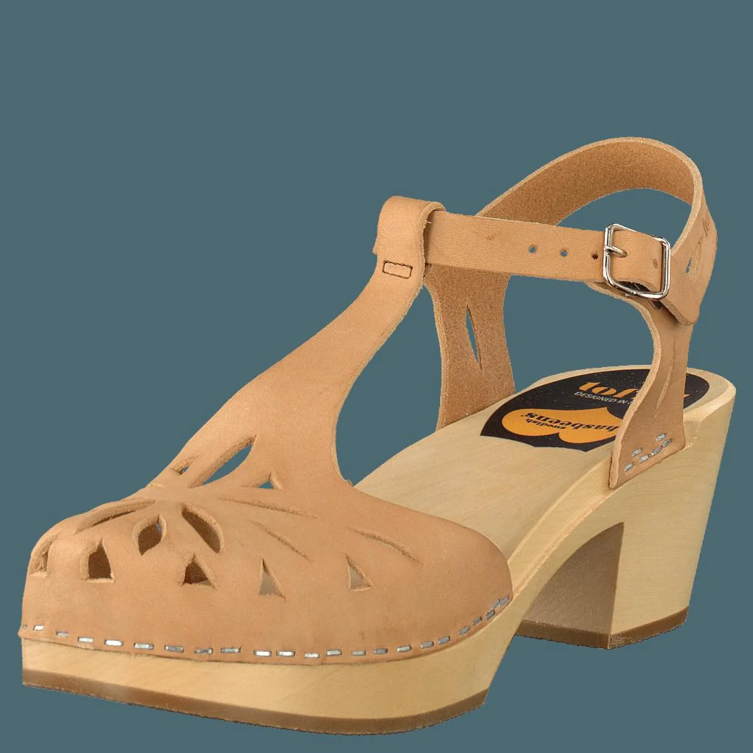 Swedish Hasbeens Lacy sandal nature Beige Sale