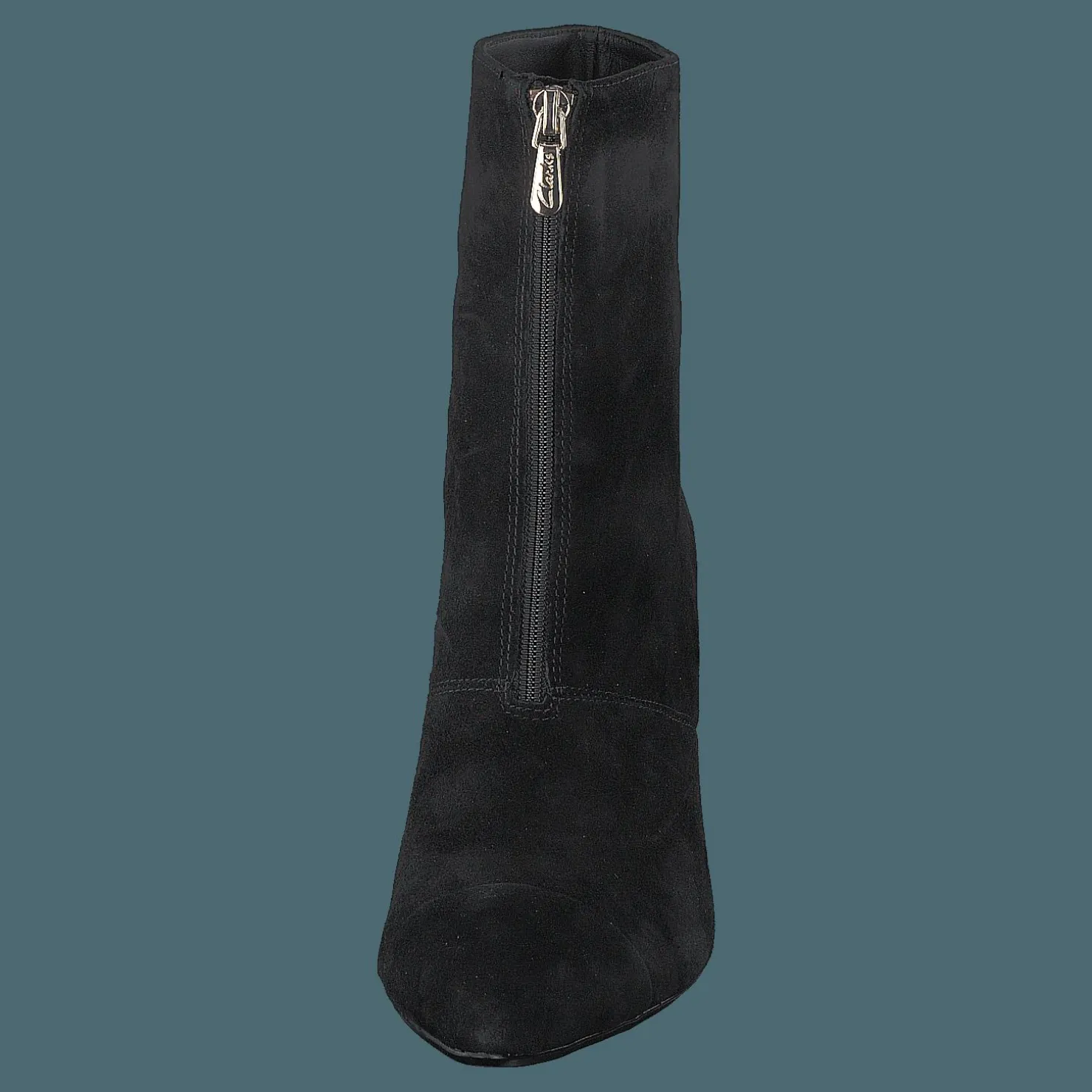 Clarks Laina85 Ankle Black Suede Svart New