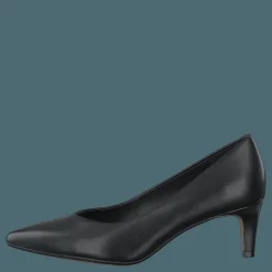 Clarks Laina55 Court2 Black Leather Svart New