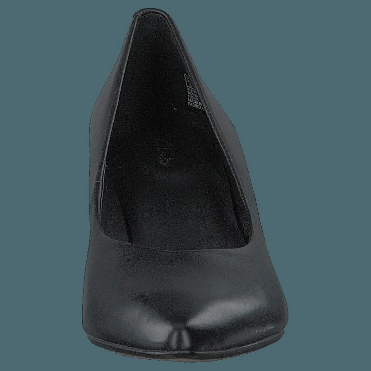 Clarks Laina55 Court2 Black Leather Svart New