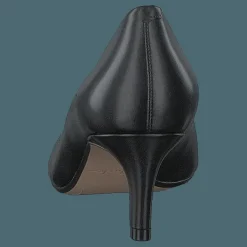 Clarks Laina55 Court2 Black Leather Svart New