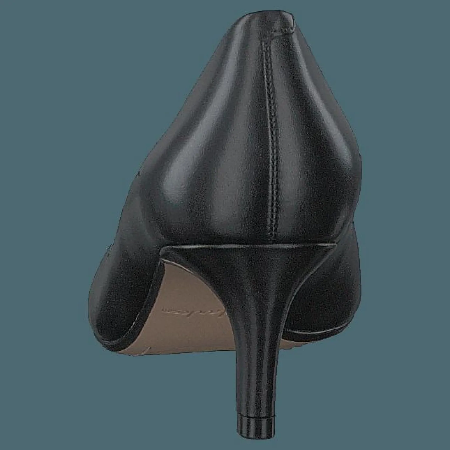 Clarks Laina55 Court2 Black Leather Svart New
