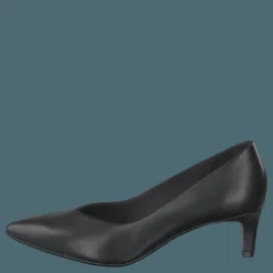 Clarks Laina55 Court Black Leather Svart