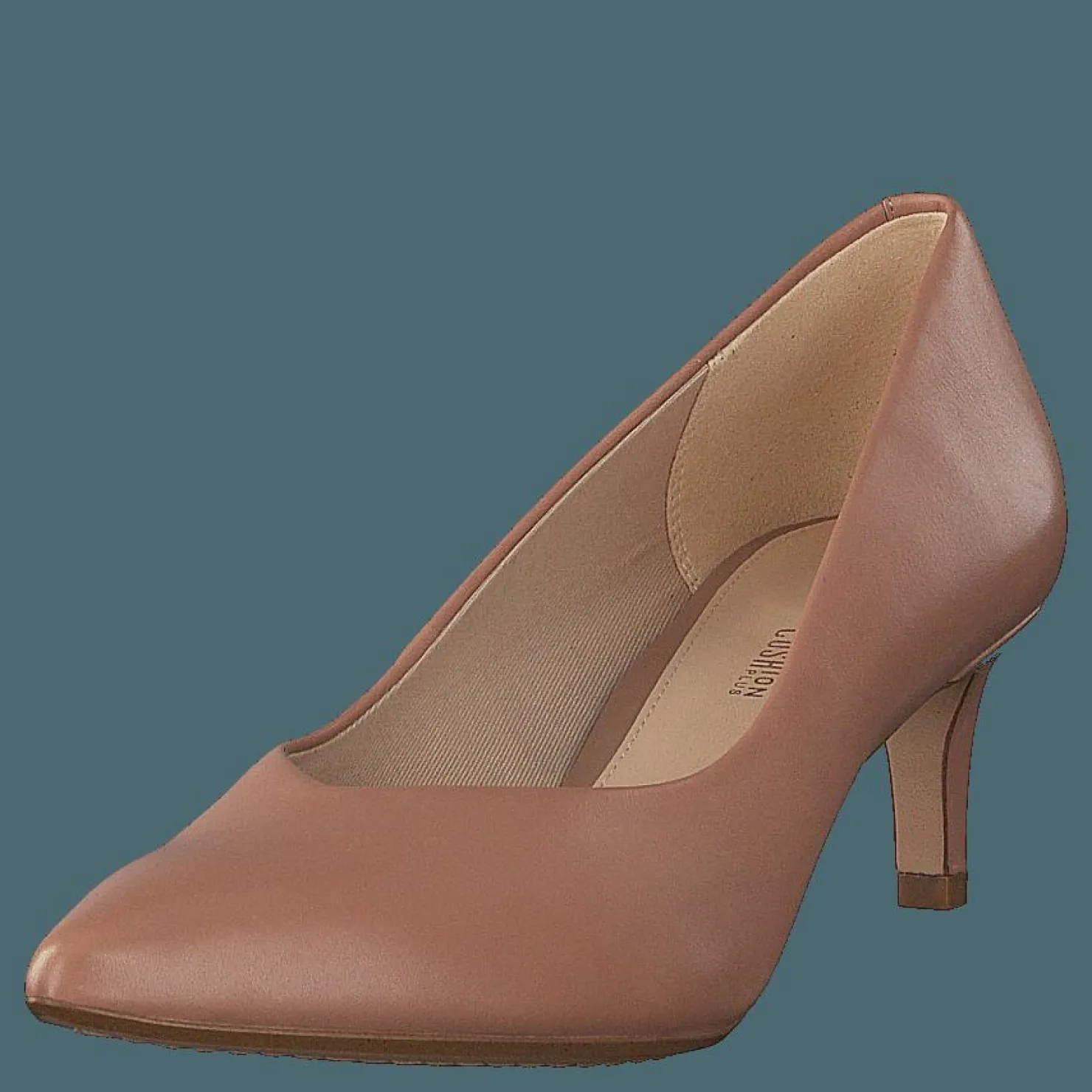 Clarks Laina55 Court Pralin Leather Röd Sale
