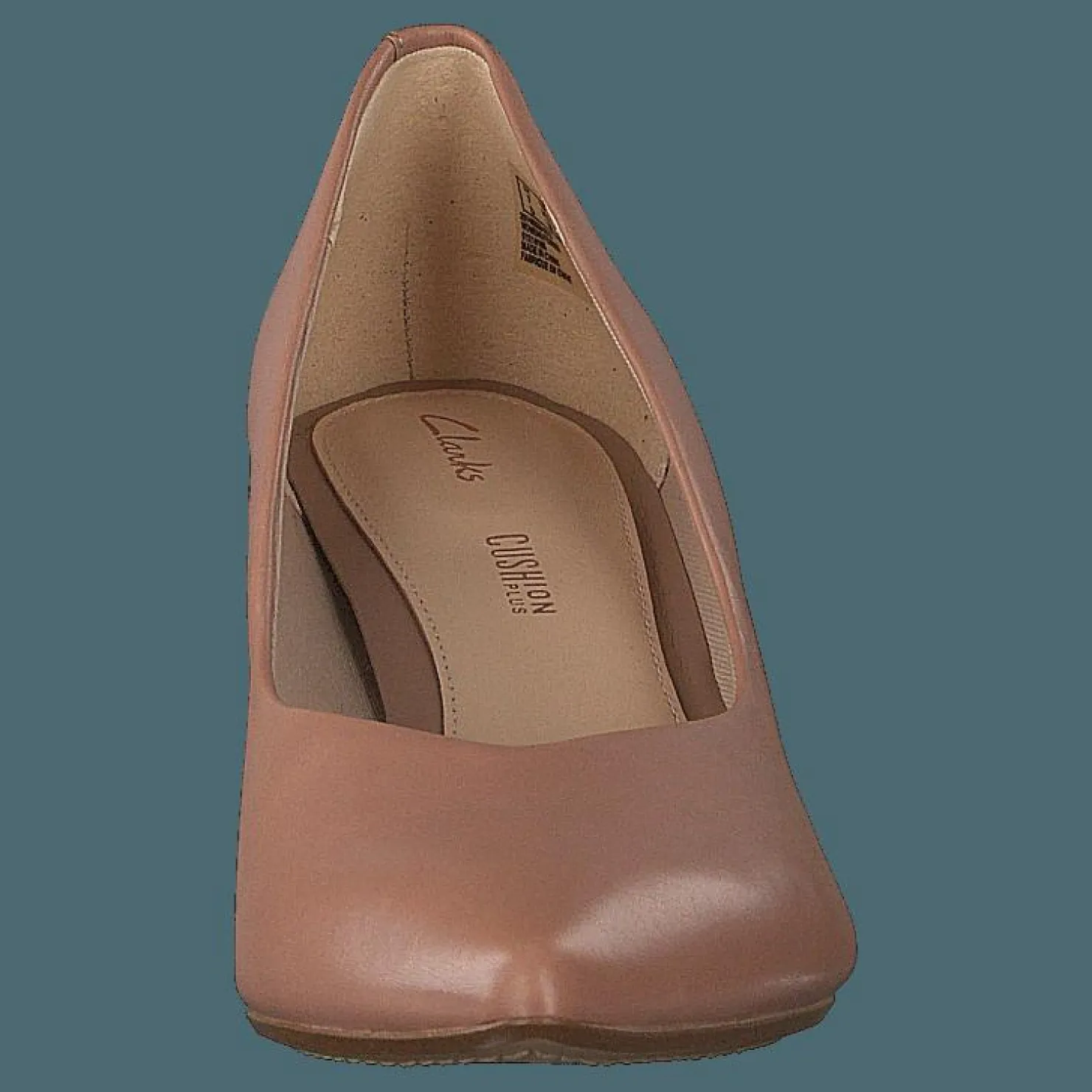 Clarks Laina55 Court Pralin Leather Röd Sale