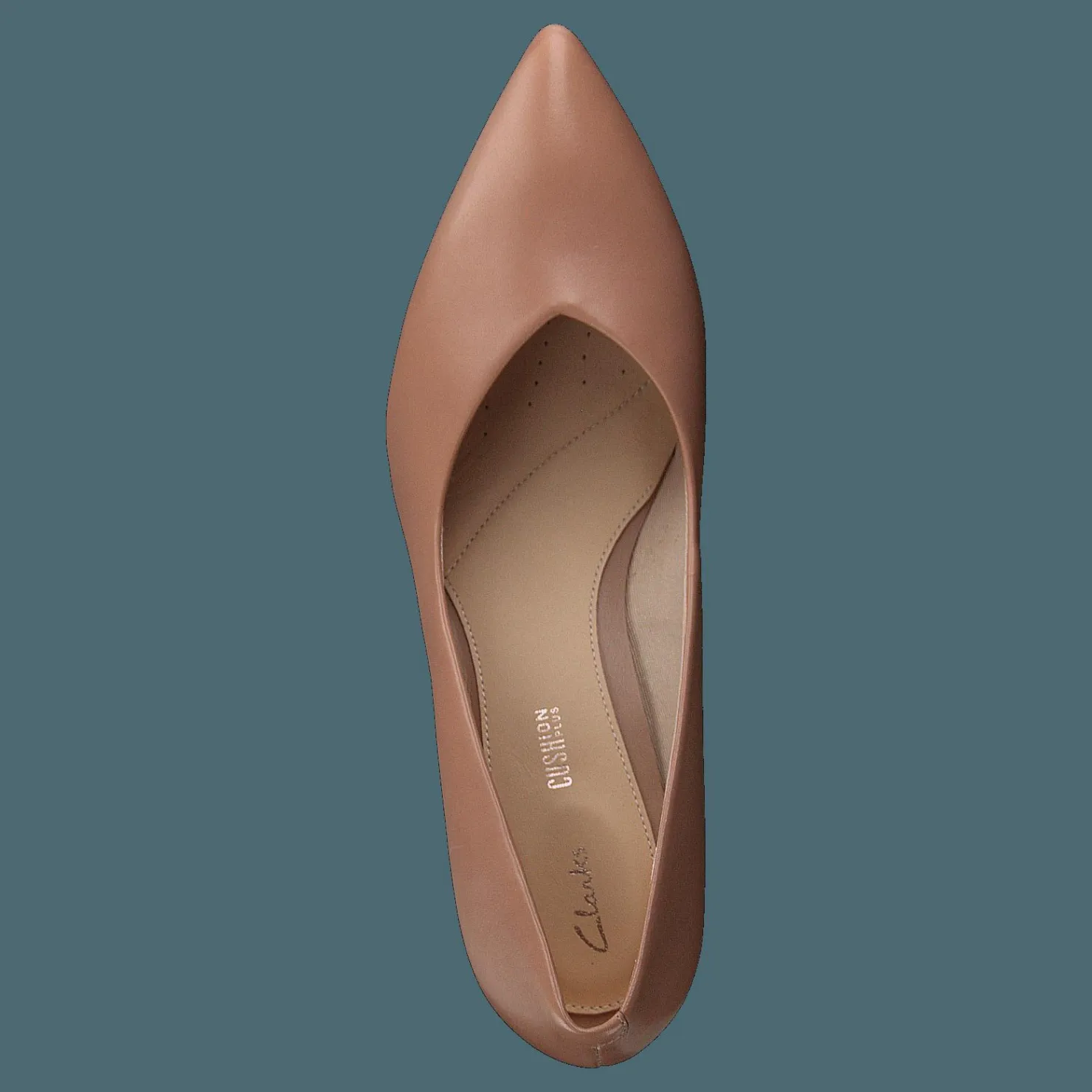 Clarks Laina55 Court Pralin Leather Röd Sale