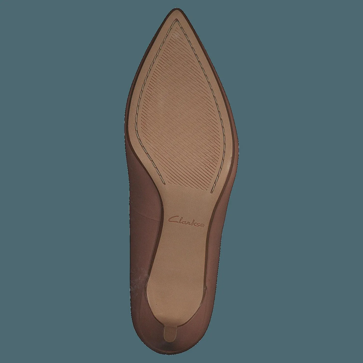 Clarks Laina55 Court Pralin Leather Röd Sale