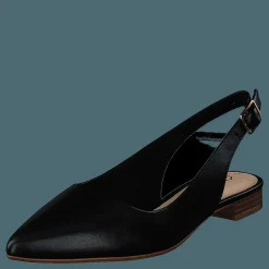Clarks Laina15 Sling Black Leather Svart
