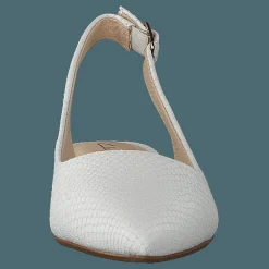Clarks Laina15 Sling White Snake Vit Hot
