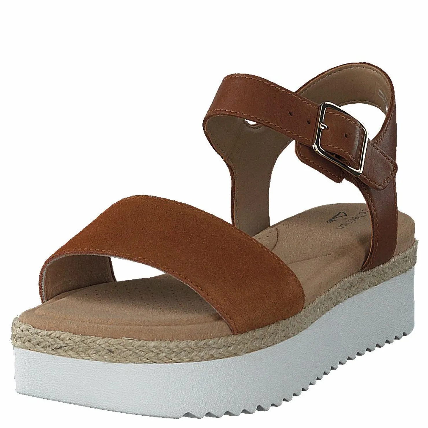 Clarks Lana Shore Dark Tan Brun Discount