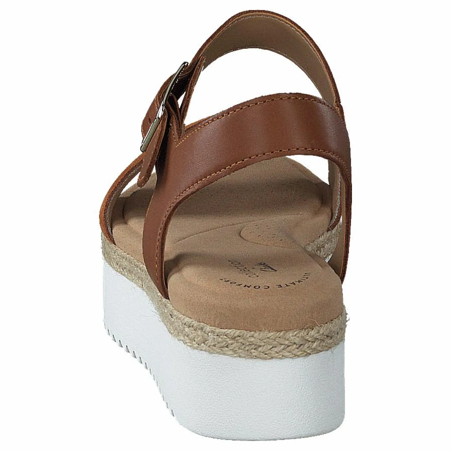 Clarks Lana Shore Dark Tan Brun Discount