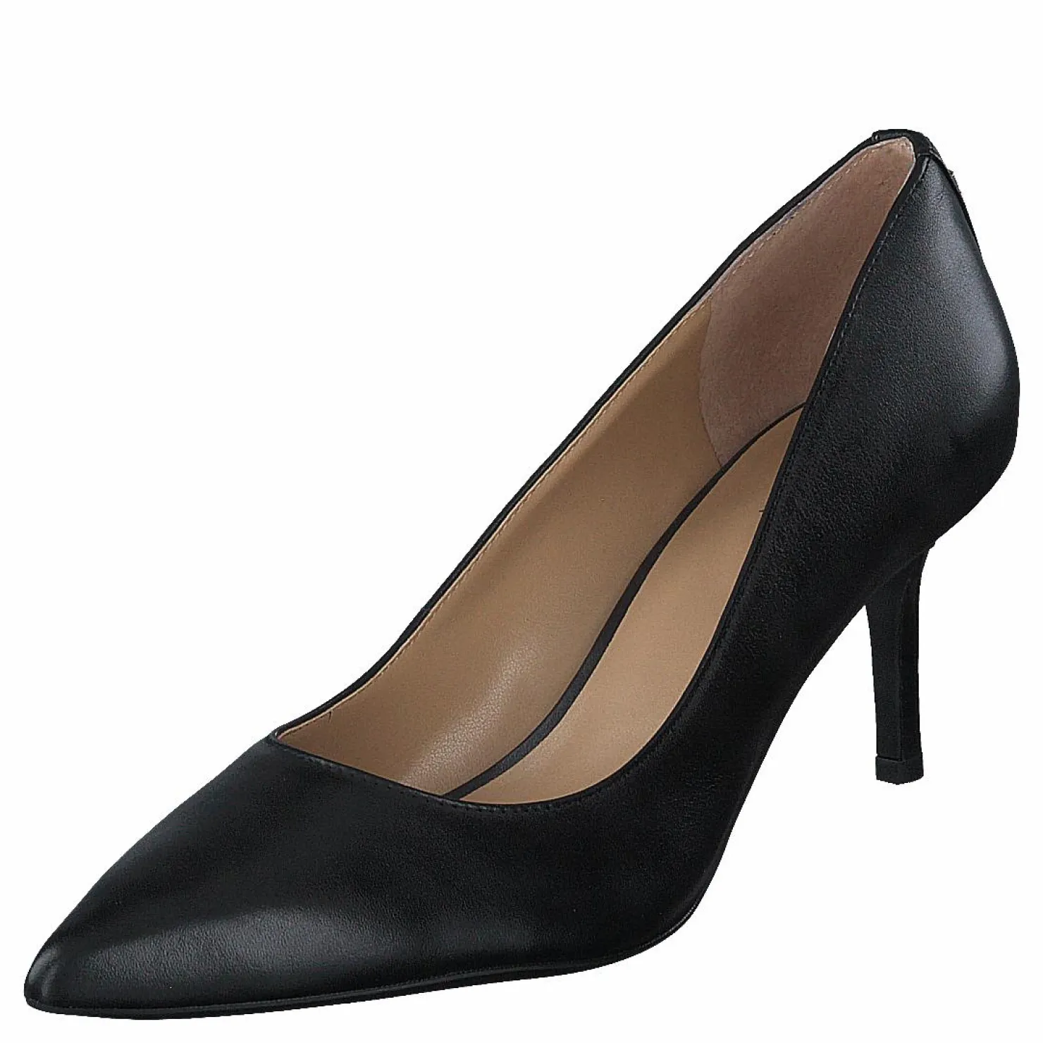 Lauren Ralph Lauren Lanette Leather Pump Black Grå New