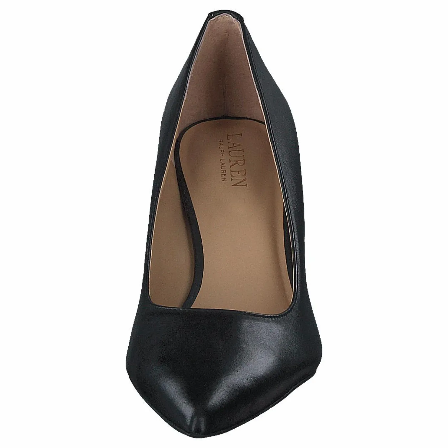 Lauren Ralph Lauren Lanette Leather Pump Black Grå New