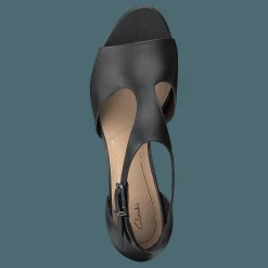 Clarks Laureti Star Black Leather Svart Sale
