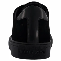 Sneaky Steve Lescape Suede Shiny Total Black Svart Best