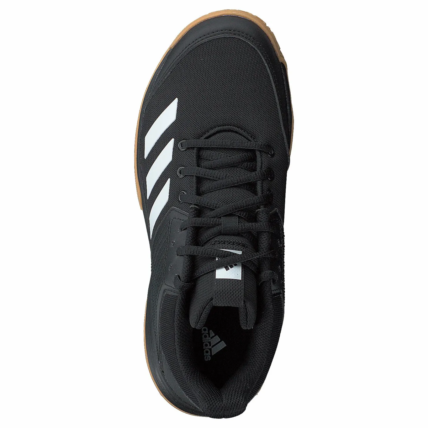 adidas Ligra 6 Shoes Core Black / Cloud White / Gum Svart New