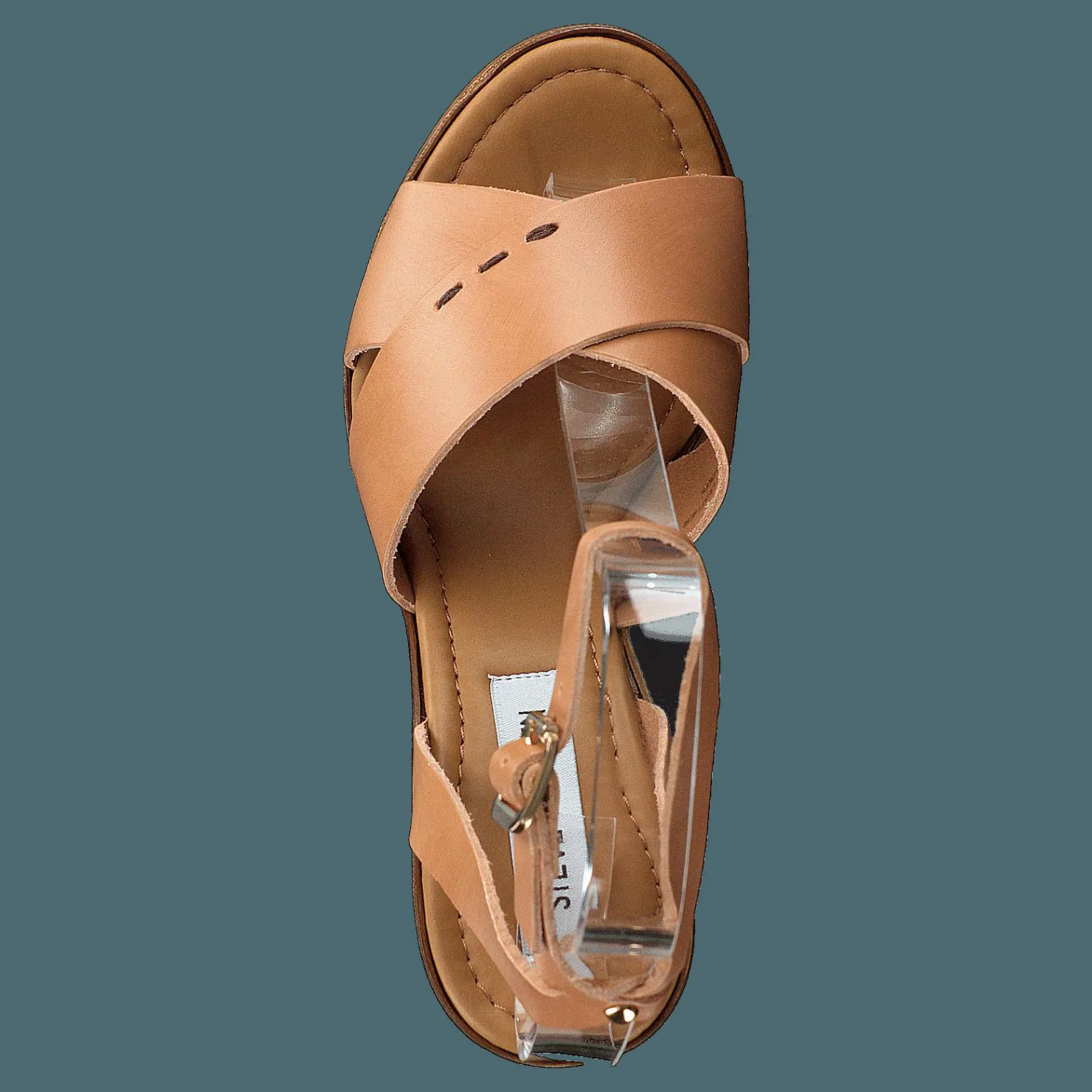Steve Madden Liliana Tan Leather Brun New