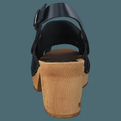 Mohedatoffeln Linda Pull Up Black Svart Discount