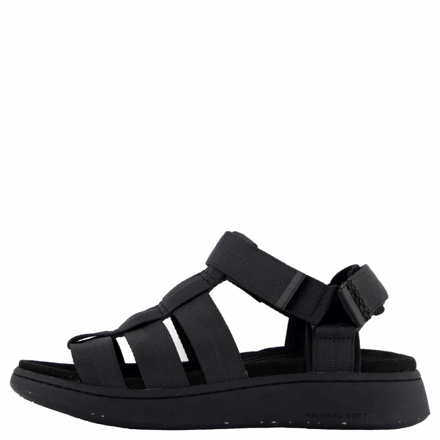 Woden Line Fisherman Black Svart Outlet