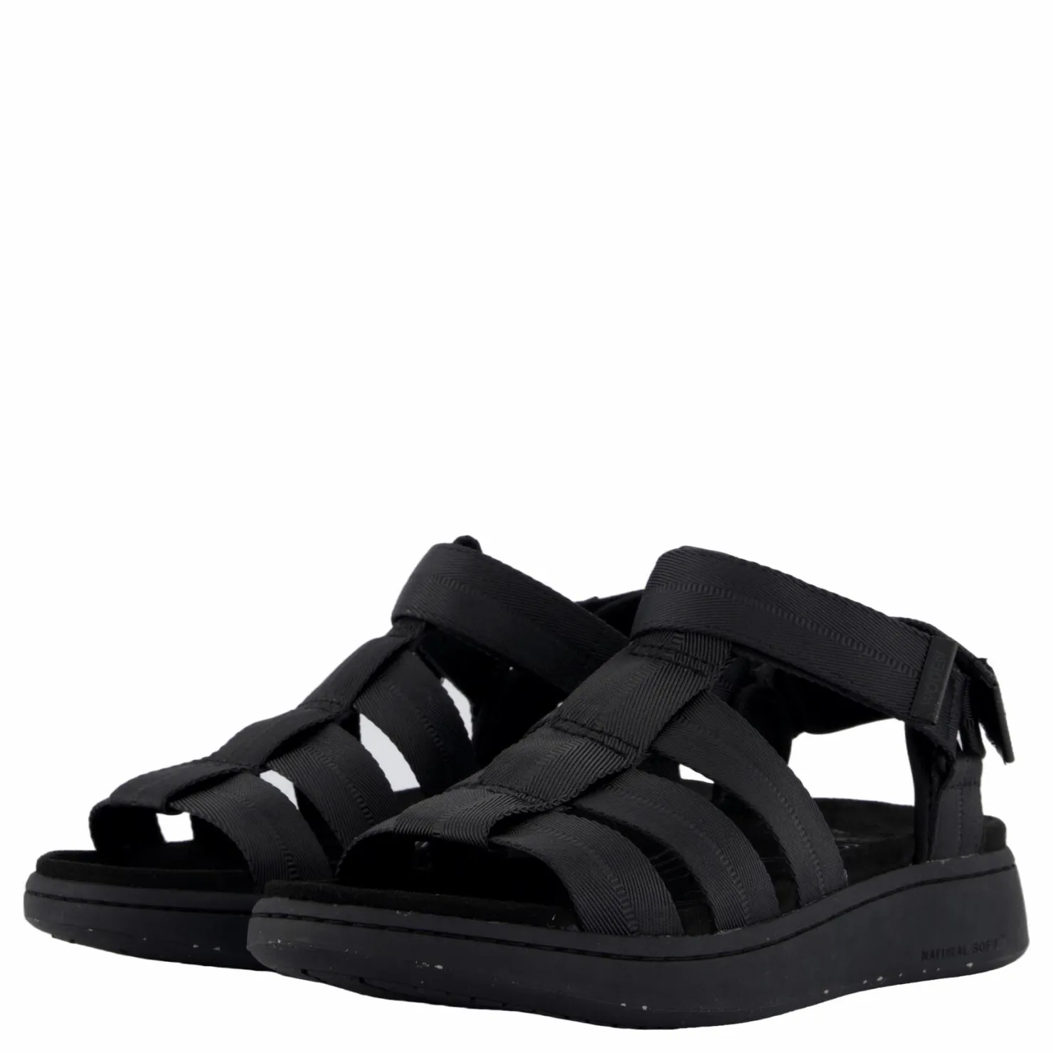 Woden Line Fisherman Black Svart Outlet