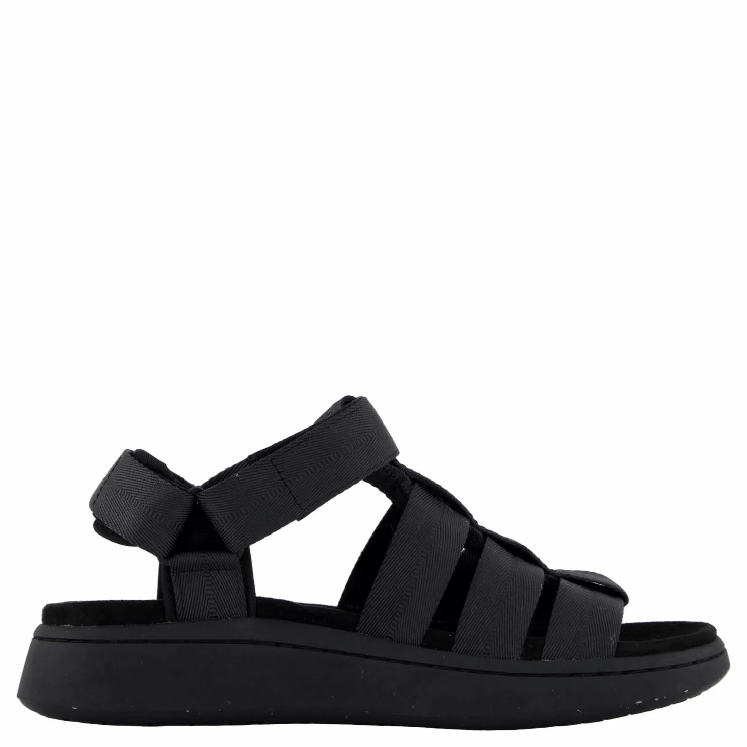 Woden Line Fisherman Black Svart Outlet