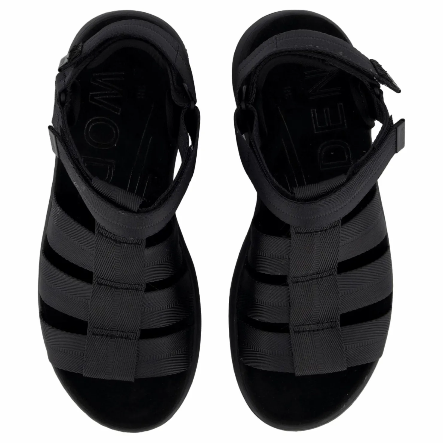 Woden Line Fisherman Black Svart Outlet