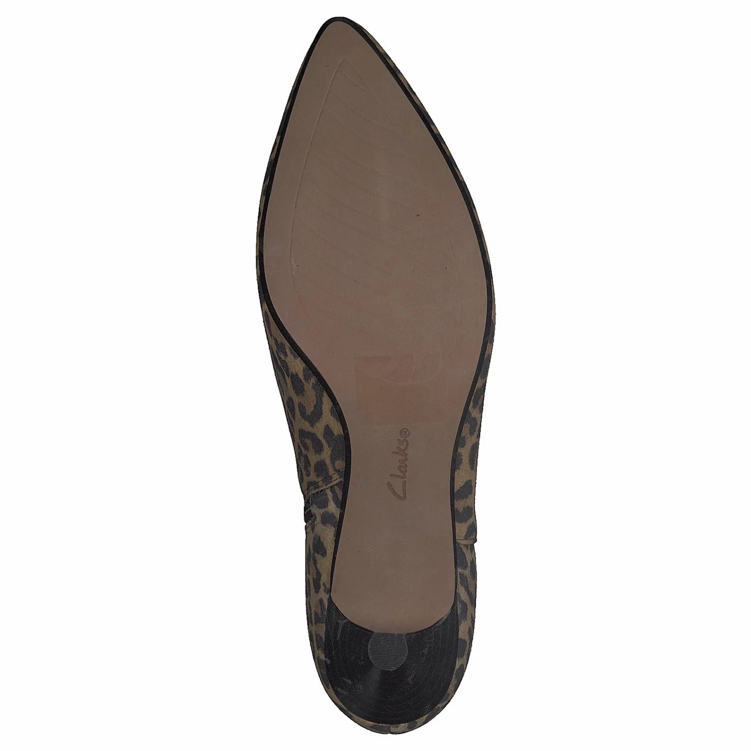 Clarks Linvale Sea Leopard Print Brun Discount