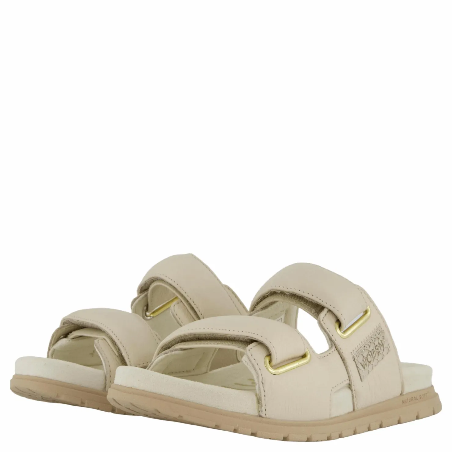 Woden Lisa Leather Ivory Beige Best