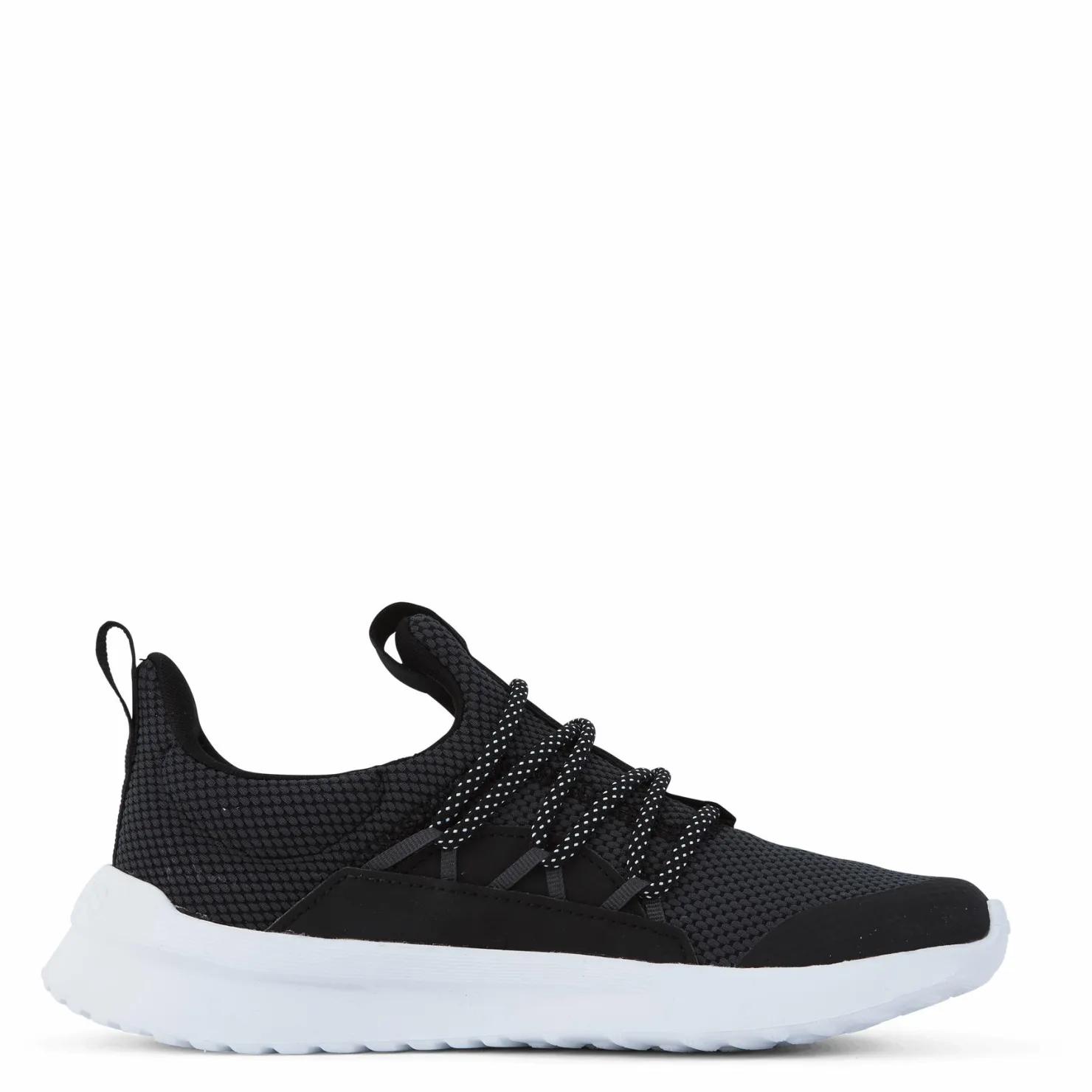 adidas Lite Racer Adapt 5.0 Slip-On Lace Shoes Core Black / Cloud White / Carbon Svart Outlet
