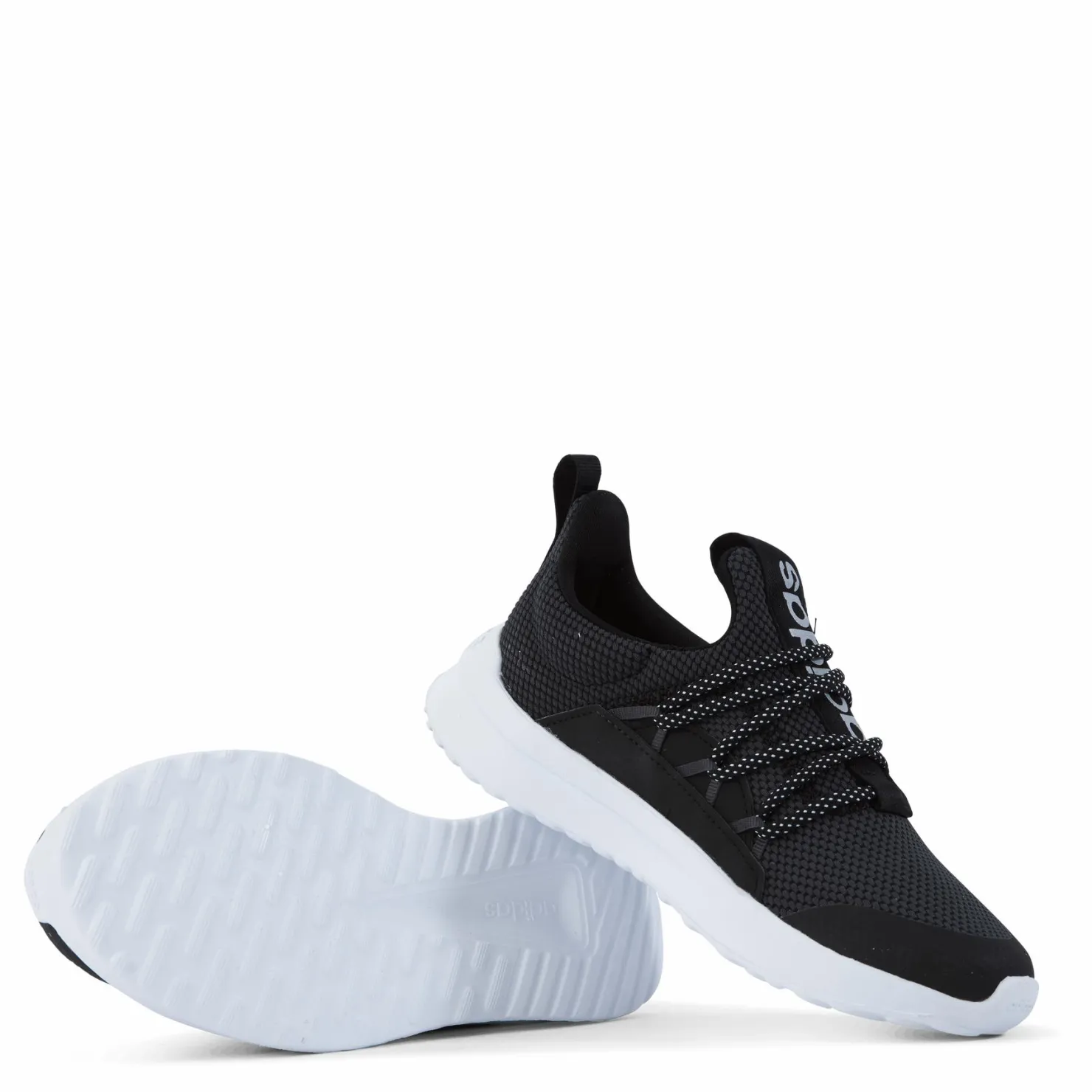 adidas Lite Racer Adapt 5.0 Slip-On Lace Shoes Core Black / Cloud White / Carbon Svart Outlet