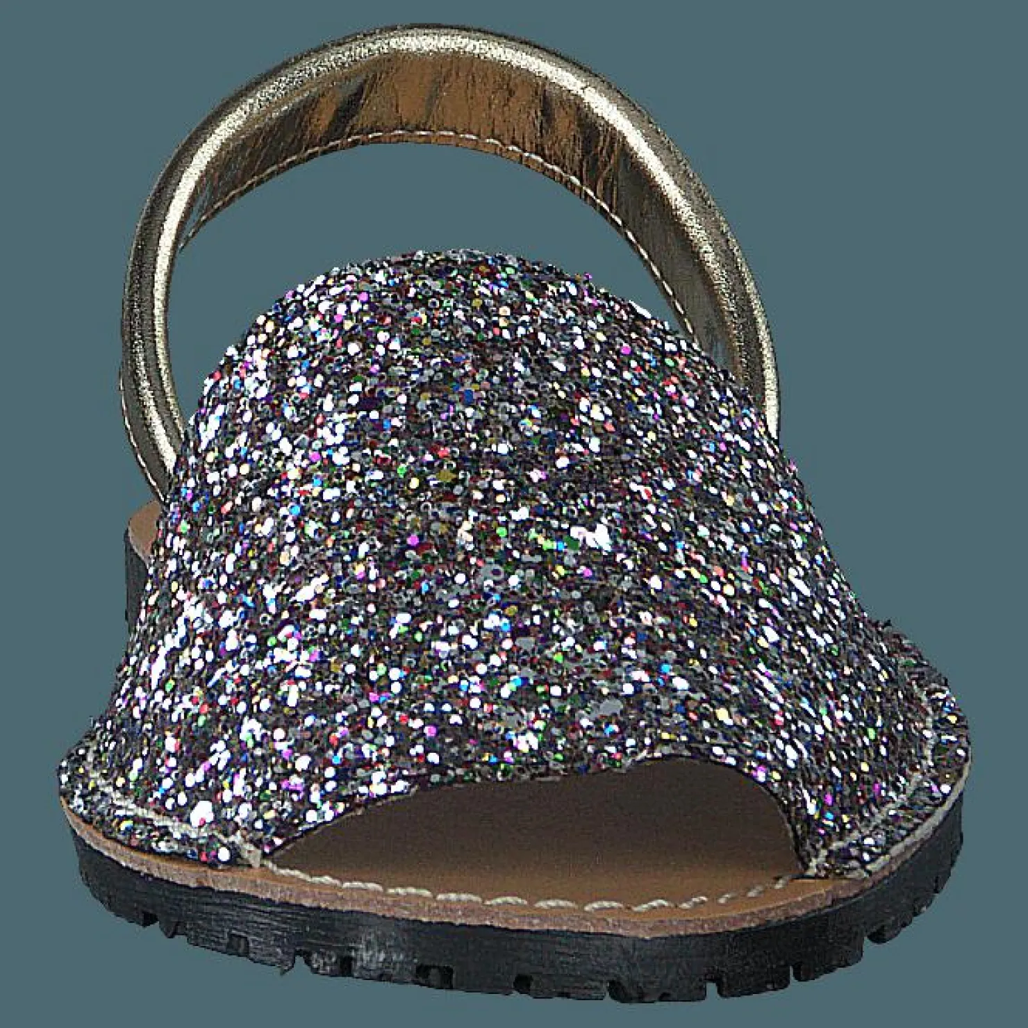 Mohedatoffeln Liza Glitter Guld, Silver och Metallisk New
