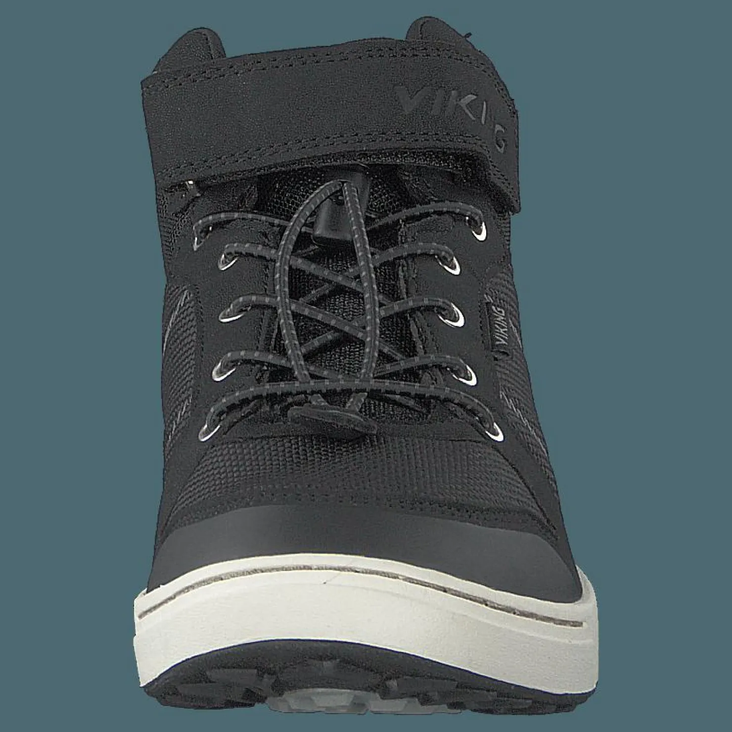 Viking Loren Mid Black/white Svart Hot