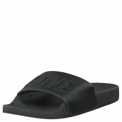 The White Brand Love Metallic Black Svart Outlet