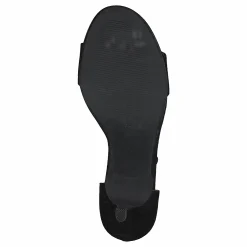Bianco Low Basic Sandal Black Svart Best