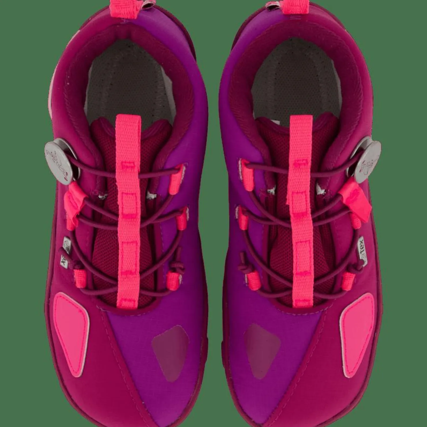 Affenzahn Low Boot Vegan Trail Flamingo Pink och Purple Outlet