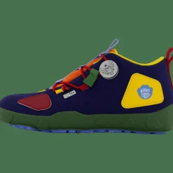 Affenzahn Low Boot Vegan Trail Paradise Bird Blue, Yellow och Multi color Clearance