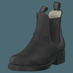 Johnny Bulls Low Chelsea Warm Lining Black Svart Clearance