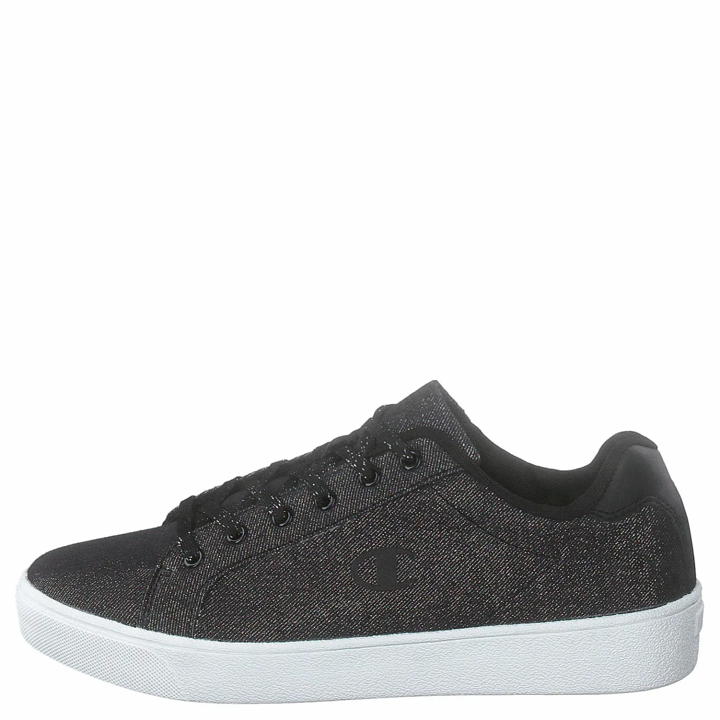 Champion Low Cut Shoe Alex Glitter Black Beauty Svart Best