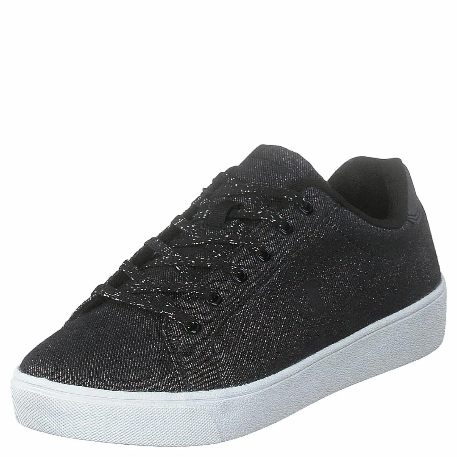 Champion Low Cut Shoe Alex Glitter Black Beauty Svart Best