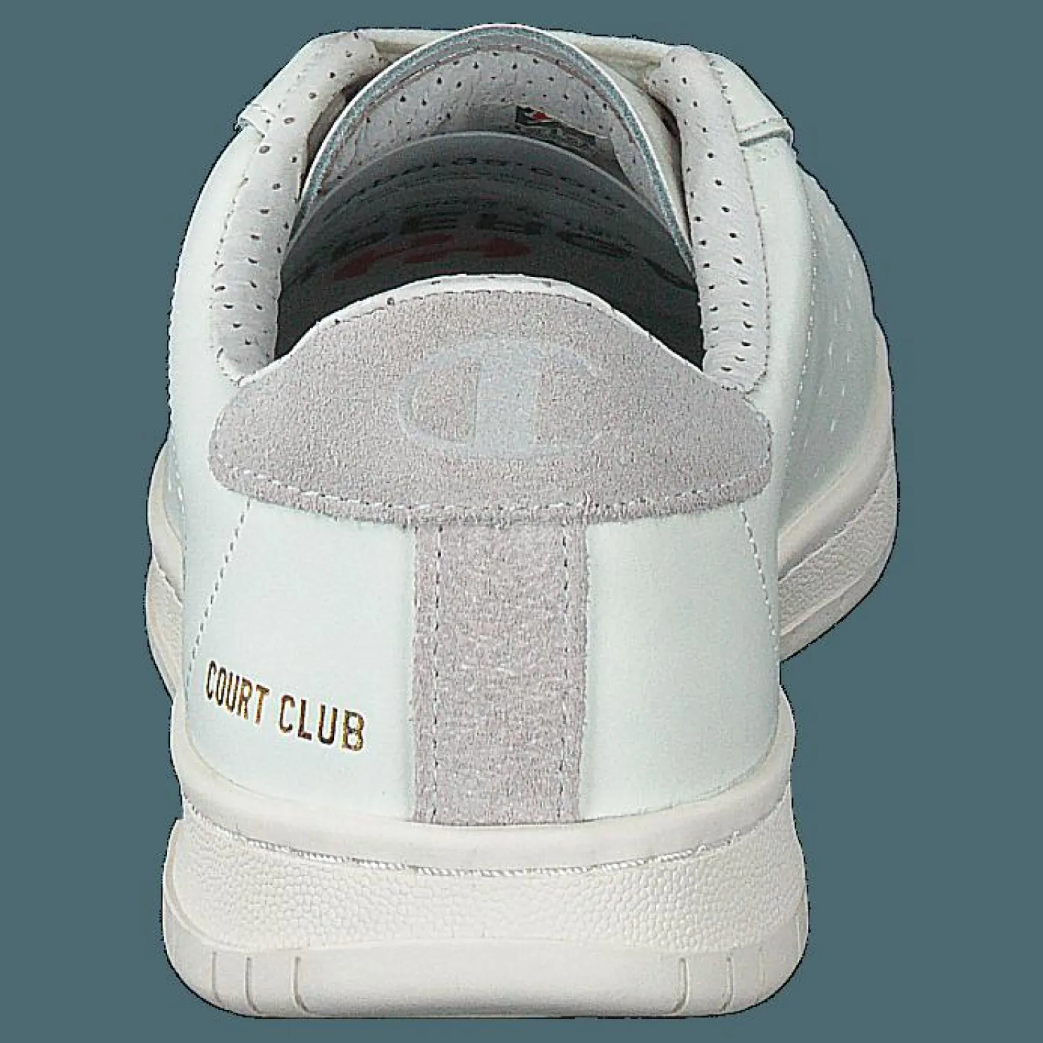 Champion Low Cut Shoe Court Club Patch Ww001 Vit