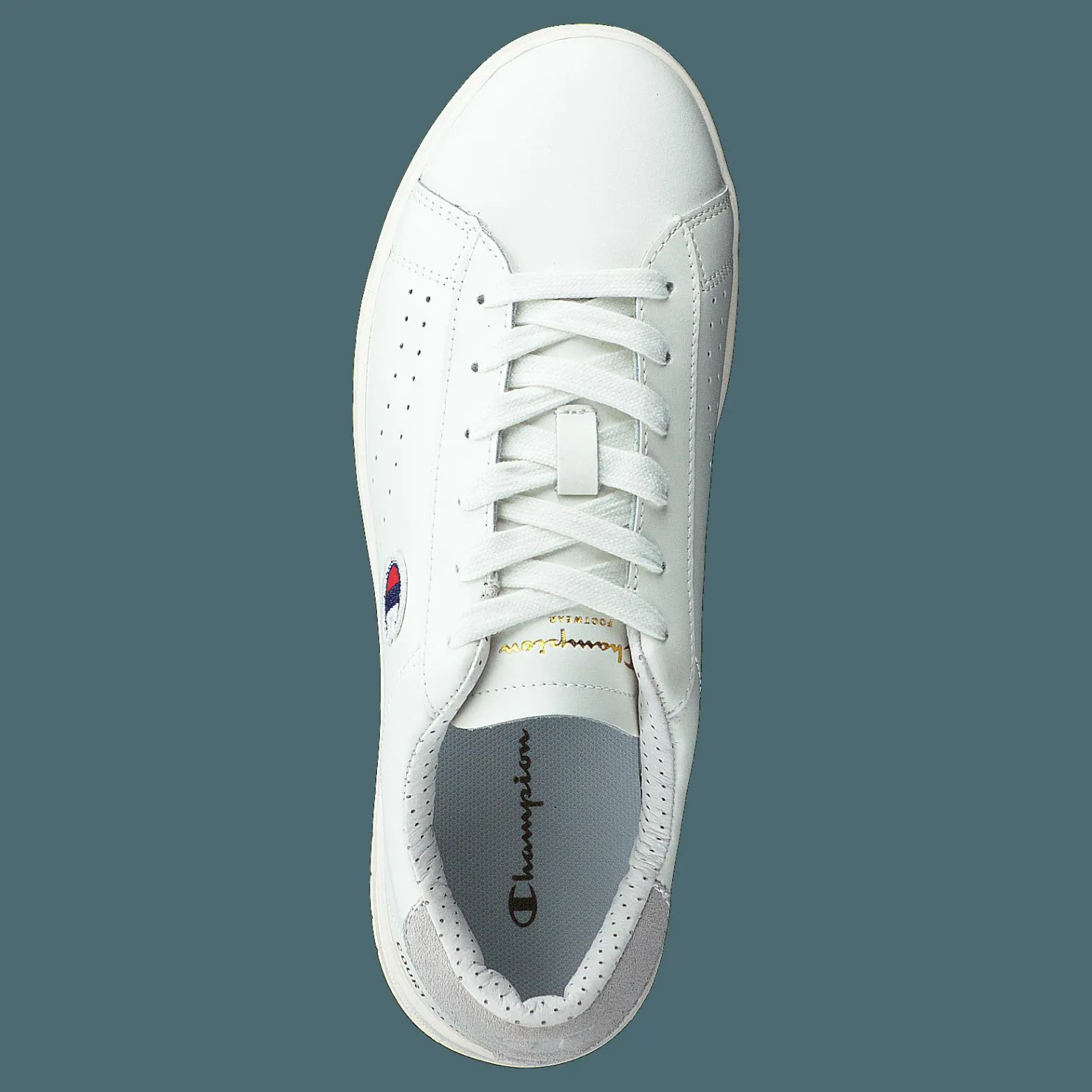 Champion Low Cut Shoe Court Club Patch Ww001 Vit