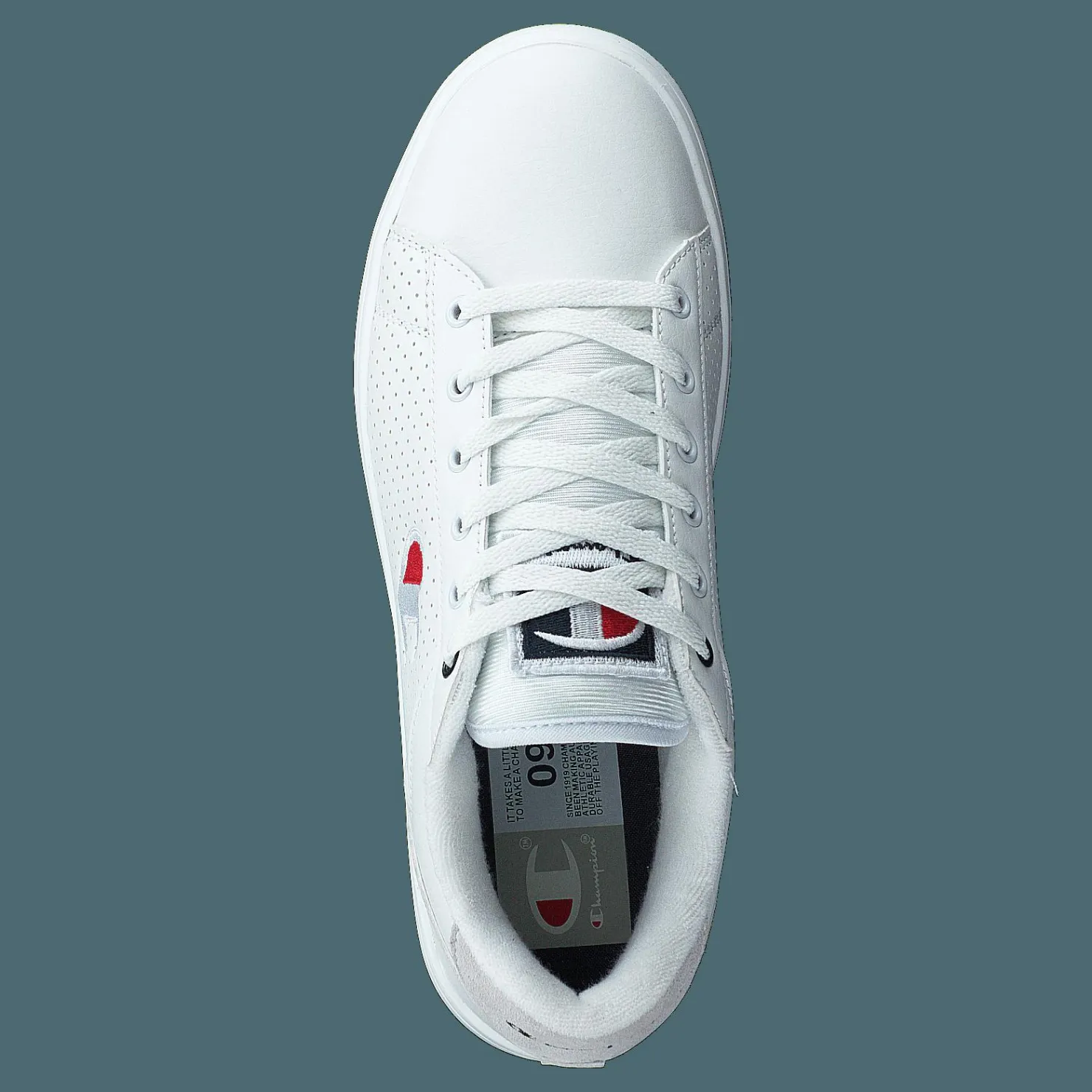 Champion Low Cut Shoe La Mesa White Vit Sale
