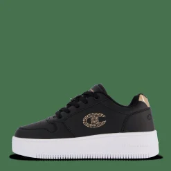 Champion Low Cut Shoe Rebound Plat Meta Black Beauty Svart Best